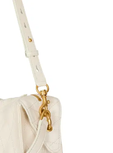 Balmain Small Pulse bag in smooth topstitched leather | Thumbnail 6