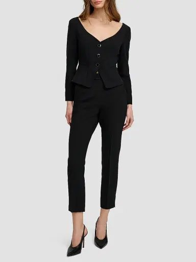 Favorite Daughter Women's The Reveal Tailored Peplum Blazer | Thumbnail 2 Favorite Daughter Women's The Reveal Tailored Peplum Blazer | Thumbnail 2
