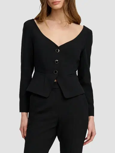 Favorite Daughter Women's The Reveal Tailored Peplum Blazer | Thumbnail 4 Favorite Daughter Women's The Reveal Tailored Peplum Blazer | Thumbnail 4