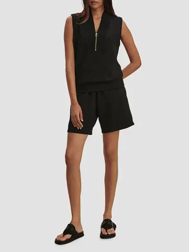 Varley Women's Rumer High-Rise Shorts - Black | Thumbnail 2