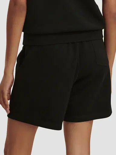 Varley Women's Rumer High-Rise Shorts - Black | Thumbnail 6