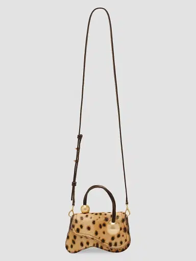 Cult Gaia Women's Kazia Nano Cheetah Print Hair-On-Hide Crossbody Bag | Thumbnail 4