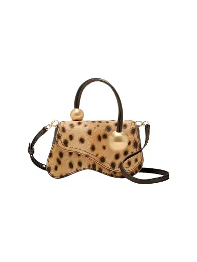 Cult Gaia Women's Kazia Nano Cheetah Print Hair-On-Hide Crossbody Bag | Thumbnail 1