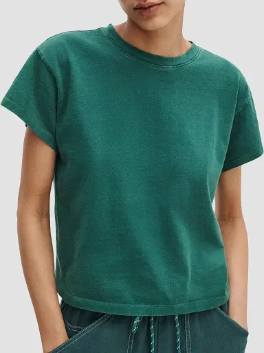 rag & bone Women's Kelly Distressed Washed Boxy T-Shirt | Thumbnail 5 rag & bone Women's Kelly Distressed Washed Boxy T-Shirt | Thumbnail 5