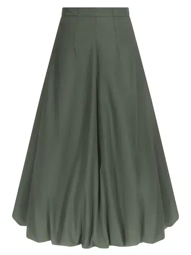 TWP Women's Full Intentions Cotton Bubble Midi-Skirt - Rosin - Size 12 | Thumbnail 1 TWP Women's Full Intentions Cotton Bubble Midi-Skirt - Rosin - Size 12 | Thumbnail 1
