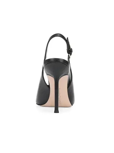 Favorite Daughter Women's Remy 95MM Leather Slingback Pumps - Black - Size 11 | Thumbnail 3