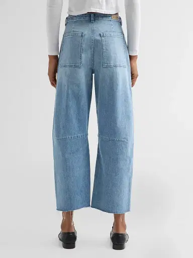 Le Jean Women's Utility Barrel-Leg Jeans - Monterey | Thumbnail 3 Le Jean Women's Utility Barrel-Leg Jeans - Monterey | Thumbnail 3