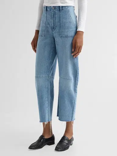 Le Jean Women's Utility Barrel-Leg Jeans - Monterey | Thumbnail 4 Le Jean Women's Utility Barrel-Leg Jeans - Monterey | Thumbnail 4
