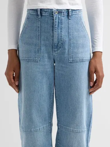 Le Jean Women's Utility Barrel-Leg Jeans - Monterey | Thumbnail 5 Le Jean Women's Utility Barrel-Leg Jeans - Monterey | Thumbnail 5