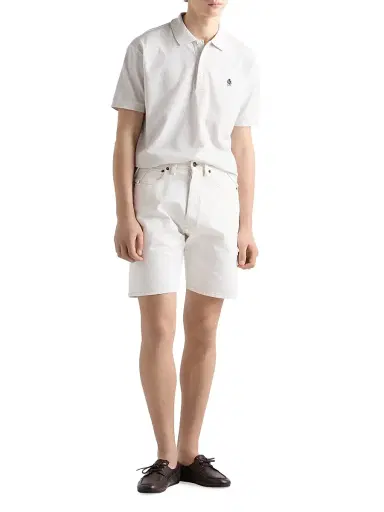 Prada Men's Old Denim Bermuda Shorts | Thumbnail 2