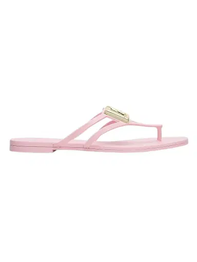 Dolce & Gabbana Women's Logo Jelly Sandals - Pink | Thumbnail 1