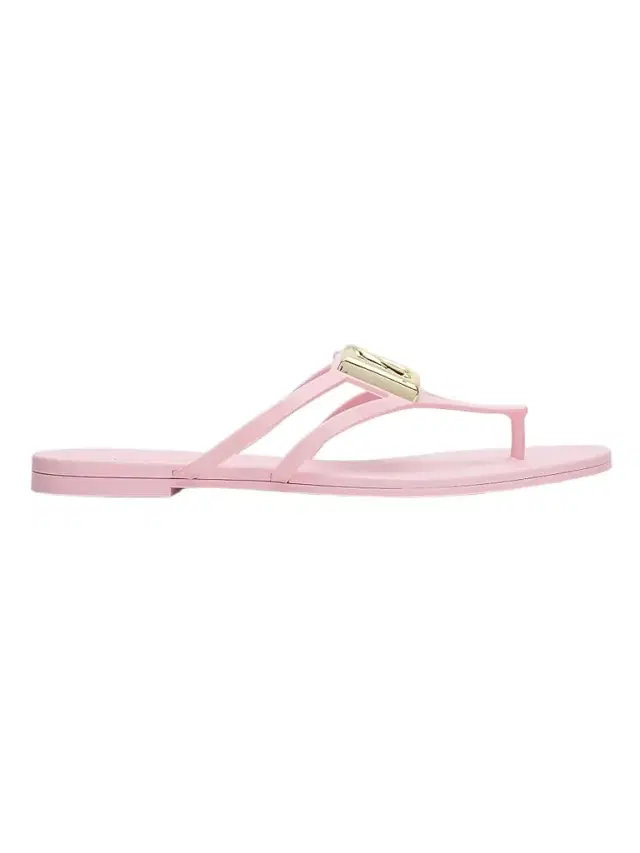 Dolce & Gabbana Women's Logo Jelly Sandals - Pink