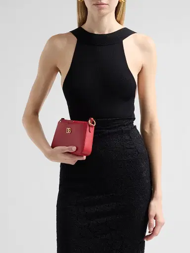 Dolce & Gabbana Women's Logo Plaque Phone Bag | Thumbnail 4