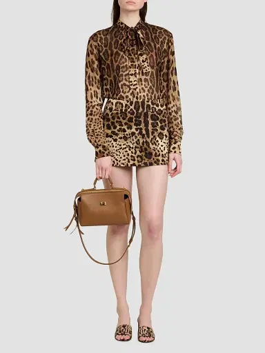 Dolce & Gabbana Women's Vittoria Leather Top Handle Bag | Thumbnail 3