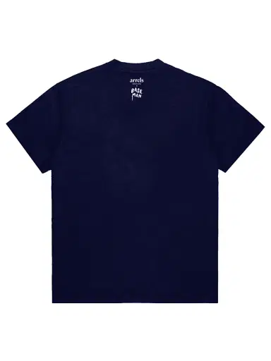 Arrels Barcelona Men's Small Cat Cotton T-Shirt - Navy - Size XXL | Thumbnail 2 Arrels Barcelona Men's Small Cat Cotton T-Shirt - Navy - Size XXL | Thumbnail 2