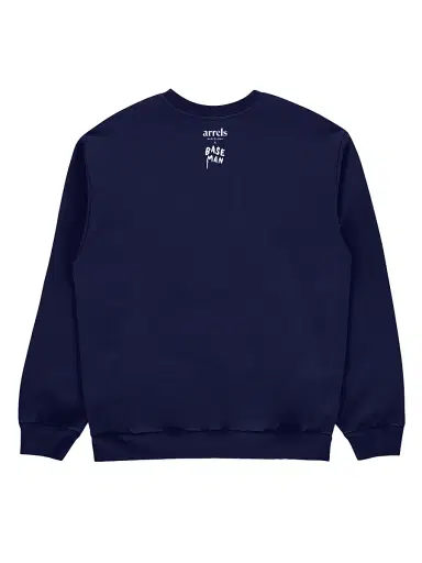 Arrels Barcelona Men's Small Cat Graphic Cotton Sweatshirt - Navy - Size XXL | Thumbnail 2 Arrels Barcelona Men's Small Cat Graphic Cotton Sweatshirt - Navy - Size XXL | Thumbnail 2
