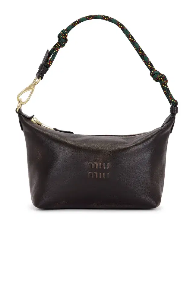 Miu Miu Nappa Old Nastro Tartan Top Handle Bag