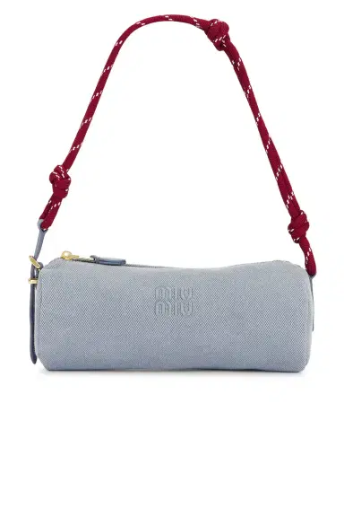 Miu Miu Gabardine Nastro Shoulder Bag | Thumbnail 1 Miu Miu Gabardine Nastro Shoulder Bag | Thumbnail 1