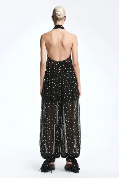 REVOLVE LOS ANGELES Benoit Silk Pant | Thumbnail 4