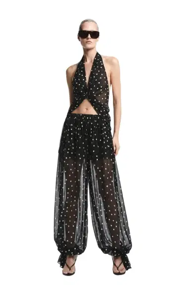REVOLVE LOS ANGELES Benoit Silk Pant | Thumbnail 1