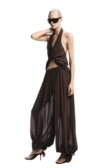 REVOLVE LOS ANGELES Benoit Silk Pant | Thumbnail 1