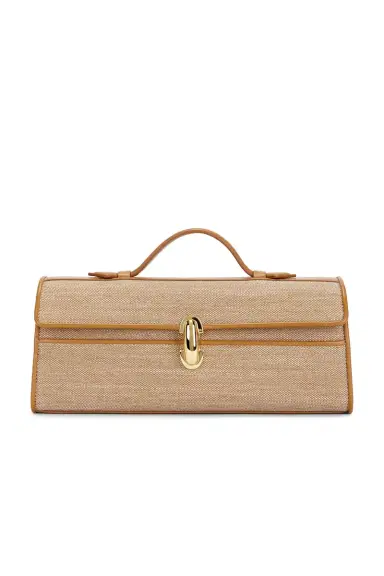 Savette Slim Symmetry Canvas Pochette Bag | Thumbnail 1 Savette Slim Symmetry Canvas Pochette Bag | Thumbnail 1