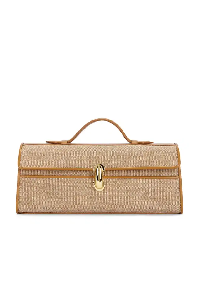 Savette Slim Symmetry Canvas Pochette Bag
