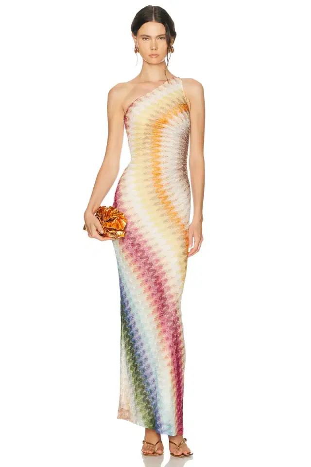 One Shoulder Long Dress