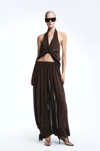 REVOLVE LOS ANGELES Adela Georgette Silk Top | Thumbnail 3 REVOLVE LOS ANGELES Adela Georgette Silk Top | Thumbnail 3