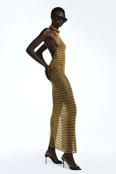 REVOLVE LOS ANGELES Bruni Crochet Gown | Thumbnail 3 REVOLVE LOS ANGELES Bruni Crochet Gown | Thumbnail 3