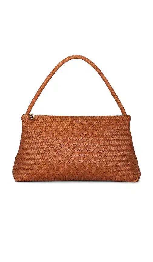 Madewell Large Handwoven Zip Shoulder Bag