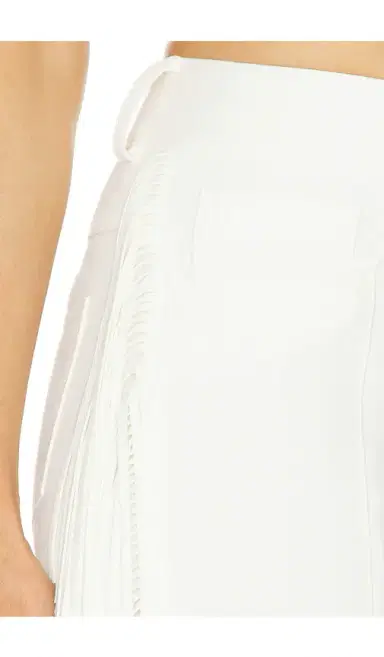 Norma Kamali Fringe Spat Jeans | Thumbnail 7