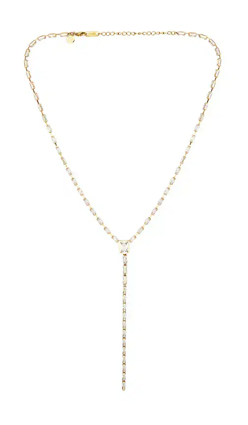Baguette Stone Lariat
