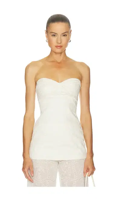 Amanda Uprichard Strapless Soho Tunic | Thumbnail 1 Amanda Uprichard Strapless Soho Tunic | Thumbnail 1