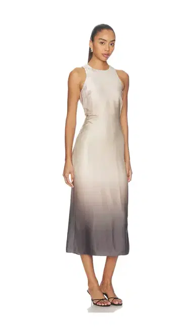 Aligne Adeline Long Satin Dress | Thumbnail 2