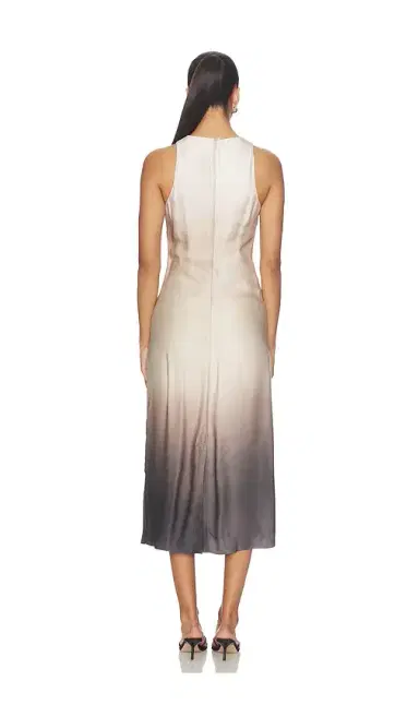 Aligne Adeline Long Satin Dress | Thumbnail 3
