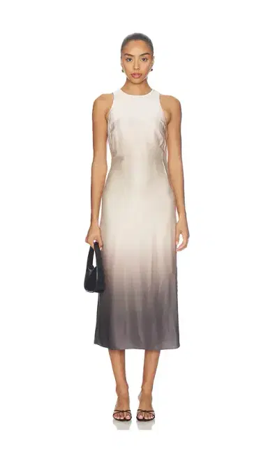 Aligne Adeline Long Satin Dress | Thumbnail 1