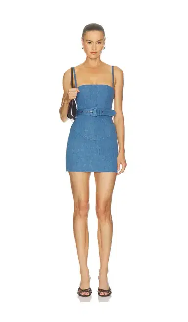 Lovers and Friends Mabel Denim Mini Dress | Thumbnail 1