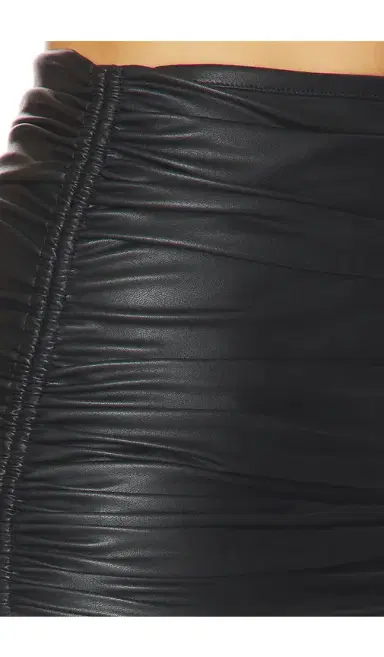 Lapointe x REVOLVE Faux Leather Mini Skirt | Thumbnail 6 Lapointe x REVOLVE Faux Leather Mini Skirt | Thumbnail 6