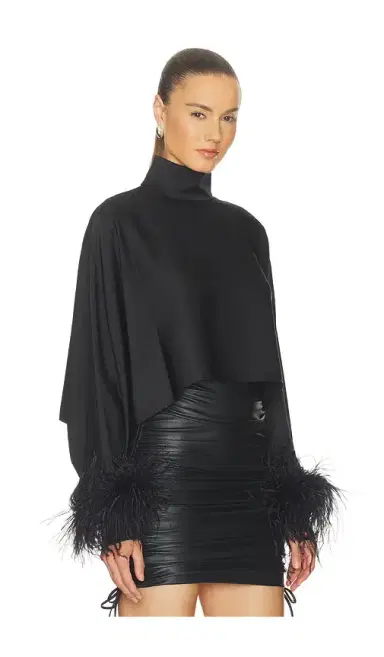Lapointe x REVOLVE Lightweight Satin Caftan Top | Thumbnail 2