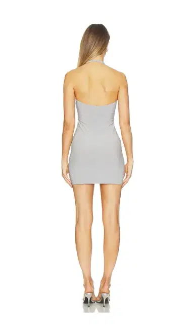 Norma Kamali x Lifestyle Halter Mini Dress | Thumbnail 3 Norma Kamali x Lifestyle Halter Mini Dress | Thumbnail 3