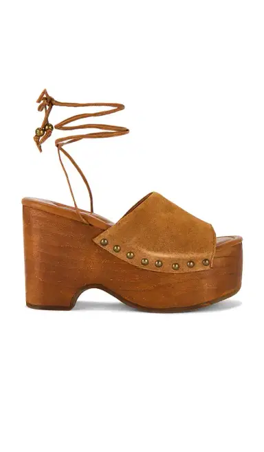Free People Front Row Wrap Clog | Thumbnail 1