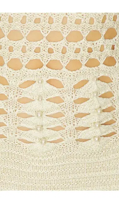 Retrofête Vali Crochet Dress | Thumbnail 4