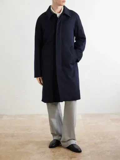 A.P.C. Mac Hugo gabardine trench coat - Men | Thumbnail 3