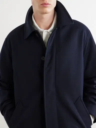 A.P.C. Mac Hugo gabardine trench coat - Men | Thumbnail 5