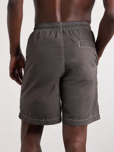 Human Made Straight-Leg Mid-Length Logo-Print Swim Shorts - Men | Thumbnail 3