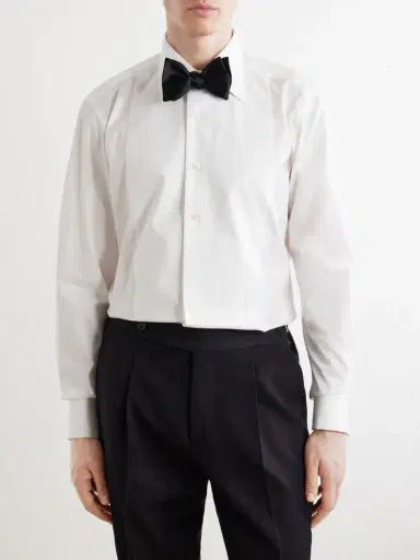 Tom Ford Cotton-Piqué Shirt - Men | Thumbnail 3 Tom Ford Cotton-Piqué Shirt - Men | Thumbnail 3