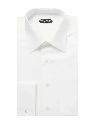 Tom Ford Cotton-Piqué Shirt - Men | Thumbnail 1 Tom Ford Cotton-Piqué Shirt - Men | Thumbnail 1