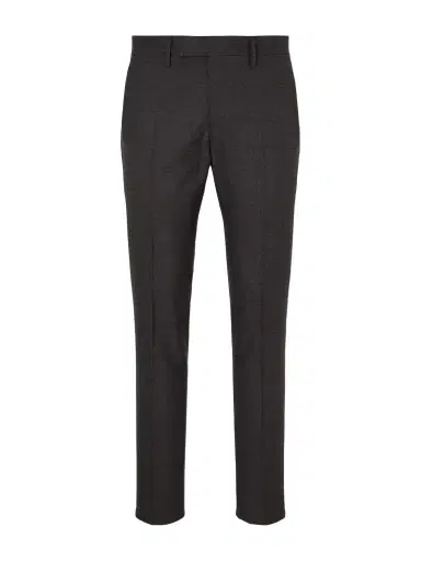 Lardini Prince of Wales Checked Straight-Leg Wool Trousers - Men | Thumbnail 1