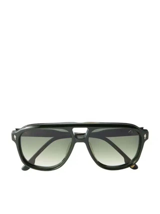 Jacques Marie Mage Leonard Aviator-Style Acetate Sunglasses - Men